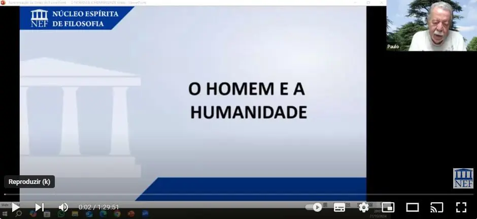 O HOMEM E A HUMANIDADE